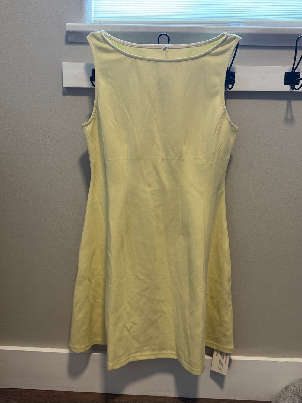 Sleeveless Lemon A-Line Mini Dress